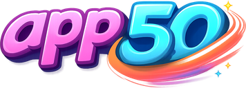 app 50 লোগো